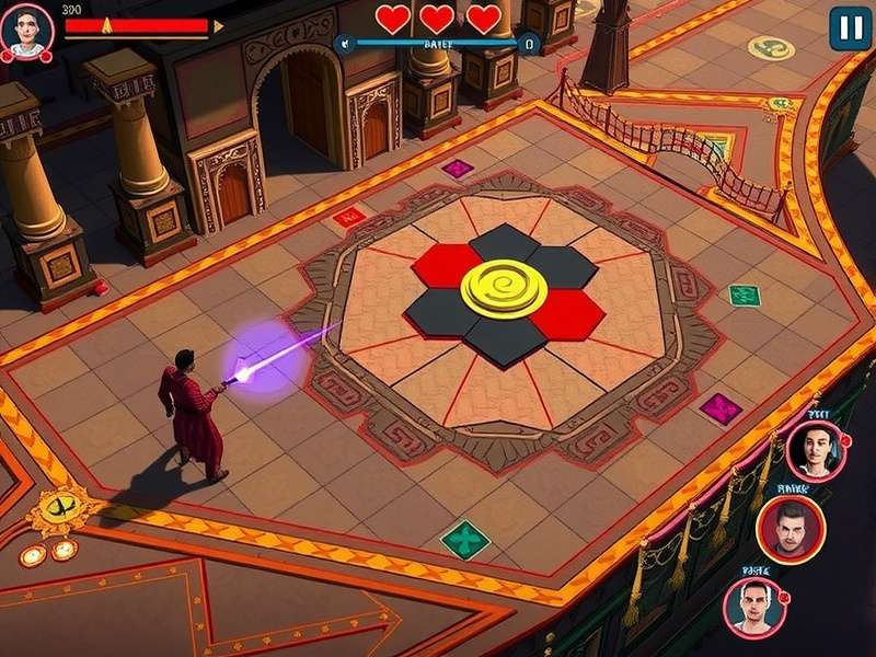 Shakuni S Deceit gameplay screenshot showing strategy planning